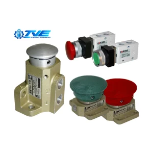 Palm & Push Button Valves – Series 256 ROSS Controls - pneumatic valve