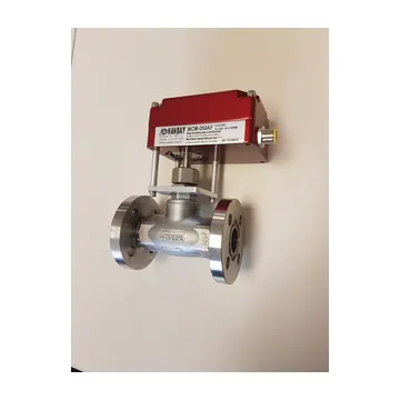 Van globe nối bích điều khiển bằng bộ truyền động điện