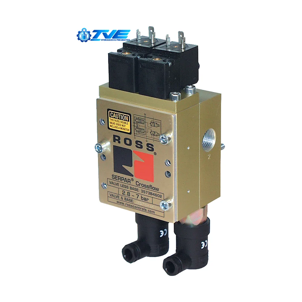 van kép khí nén 1/4 ROSS Controls - pneumatic double valve