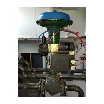 Van điều khiển Fisher có bộ định vị positioner